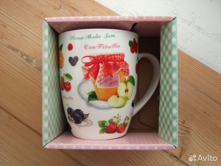 Кружка к 23 февраля, Кружка с фруктами, подарочные