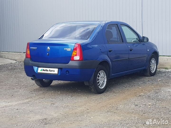 Renault Logan 1.4 МТ, 2007, 117 223 км