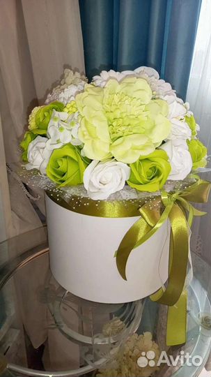 Цветы из мыла в наличии