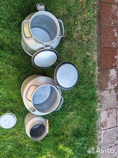 Бидон алюминиевый 40 л, 10л