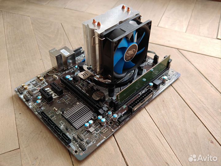 Комплект i5 6400 + msi h110m pro-vh + 8gb