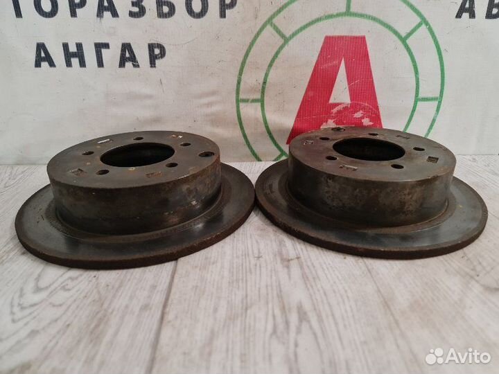 Диски тормозные задние Mitsubishi Lancer 10 CX3A