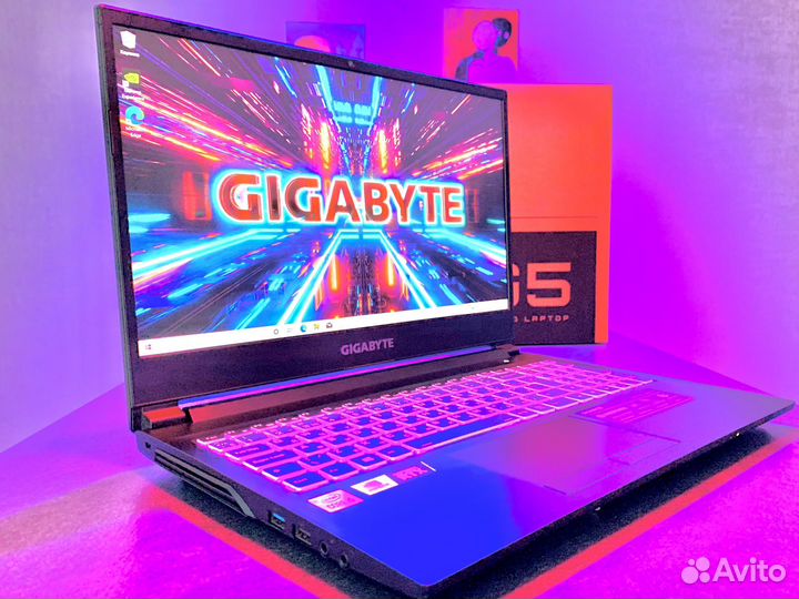 Игровой ноутбук RTX 3060 / Gigabyte G5 / Core i5