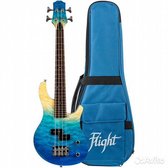 Электроукулеле Flight Mini Bass TBL