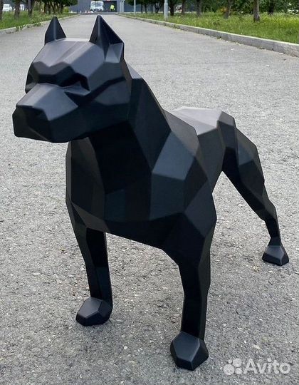 Полигональные фигуры из металл