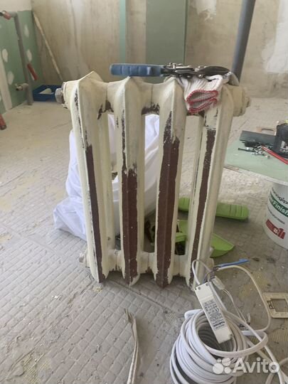 Чугунные радиаторы отопления бу