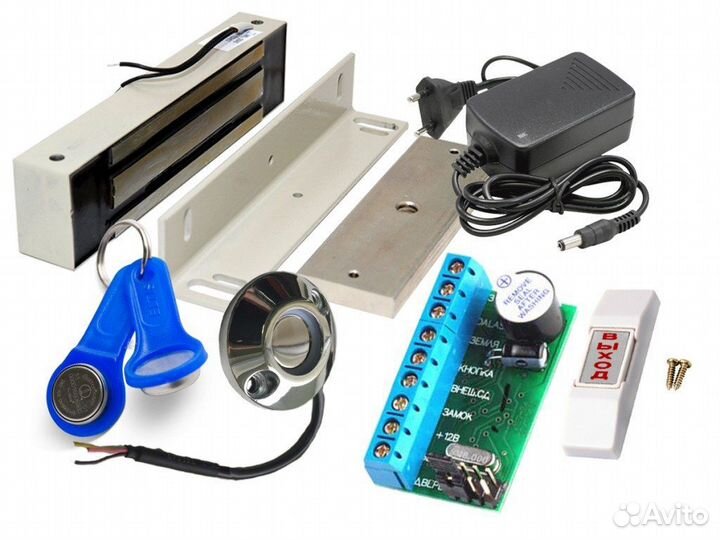 Установка электро-механических,магнитных замков