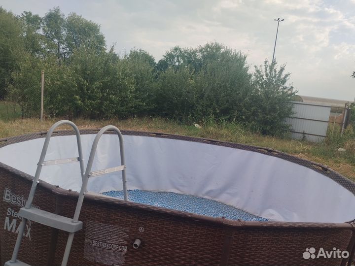 Каркасный бассейн 366 на 100