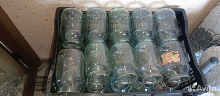 Стеклянные банки 0.5 л, 0,8 л, 1л, 2 л