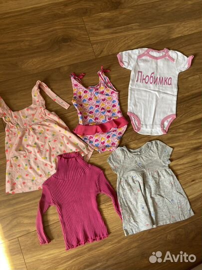 Пакет вещей для девочки 0-3 мес и старше