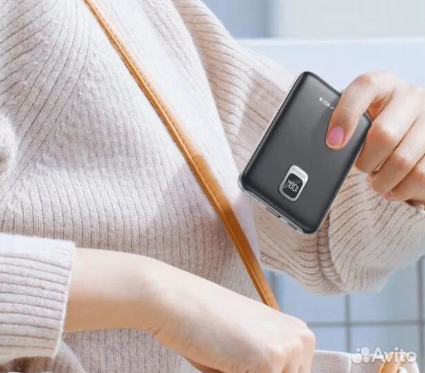 Аккумулятор магнитный беспроводной Awei 10000 mAh