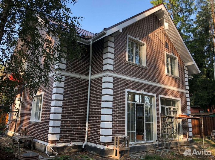 Фасадные термопанели (не боятся грызунов), декор