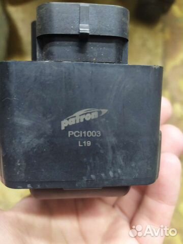 Катушка зажигания renault logan