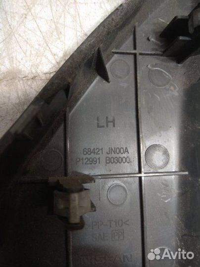 Накладки на торпедо боковые левые Nissan Teana J32