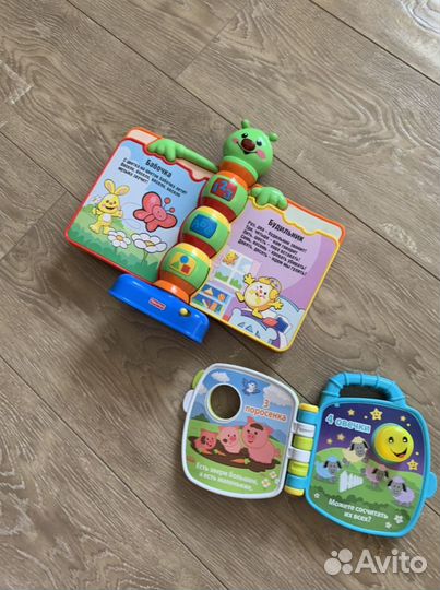 Книжки игрушки музыкальные Fisher price Chico