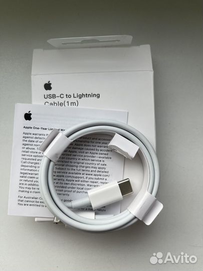 Зарядка на iPhone шнур