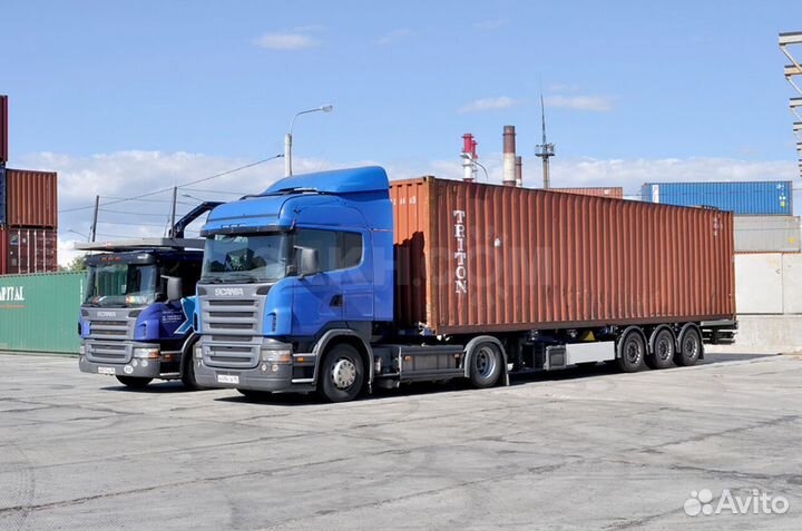 Водитель на контейнеровоз