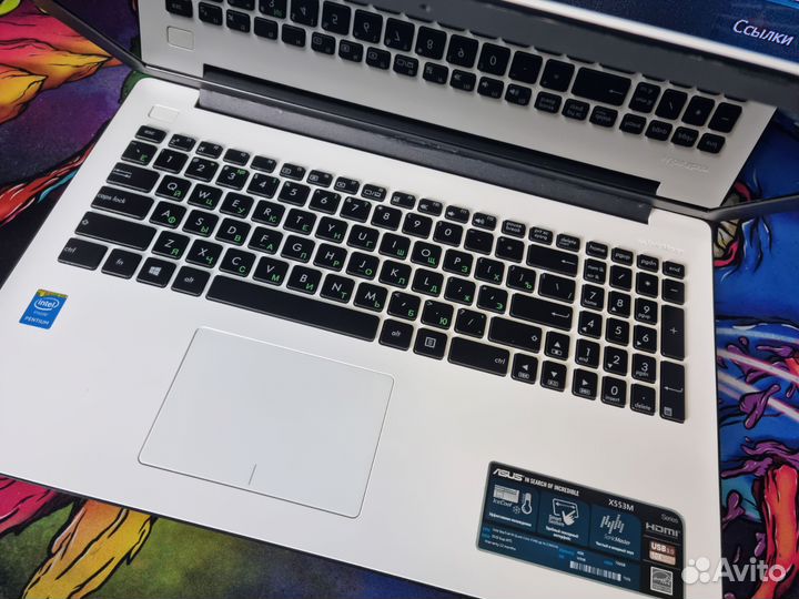 Asus 4 ядра/8GB/HD/SSD 128