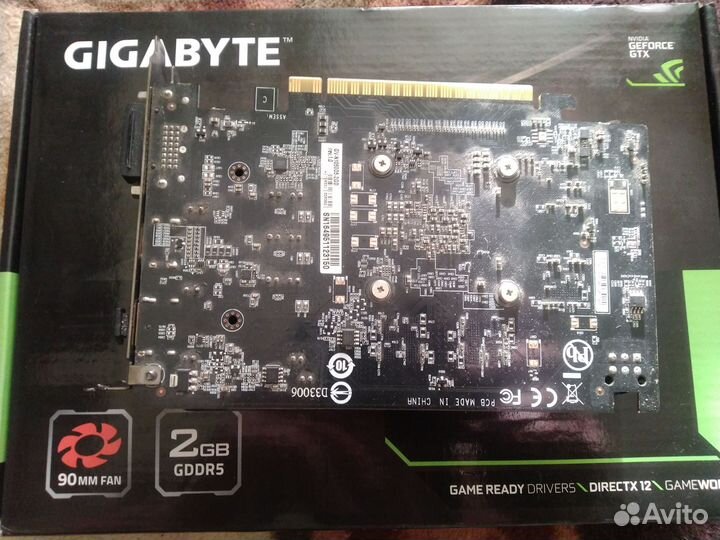 Видеокарта gtx 1050 2gb