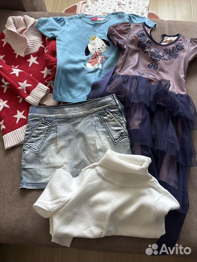 Для девочки на рост от 100 до 120 см