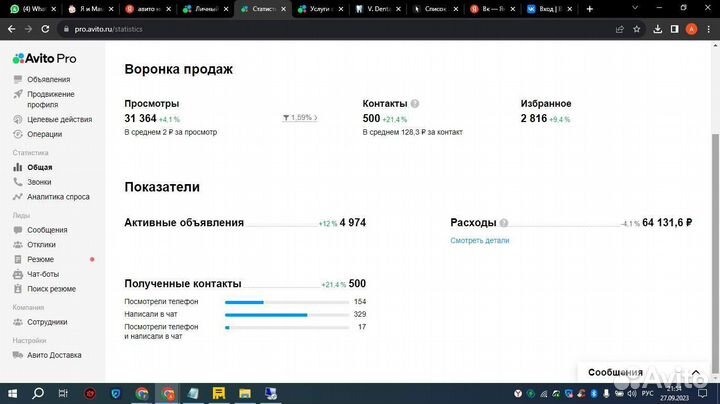 Авитолог / Продвижение услуг / Массовый постинг