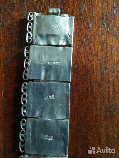 Серебренный браслет