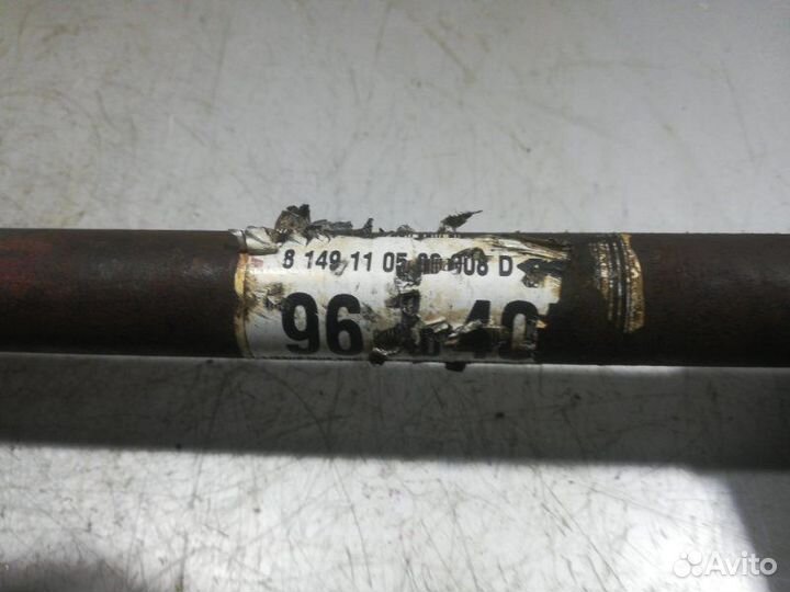 Привод (полуось) передний левый Peugeot 207