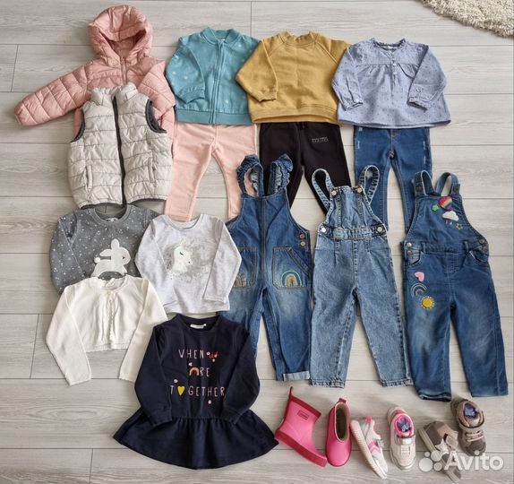 Одежда для девочки 92р. Zara, hm, next