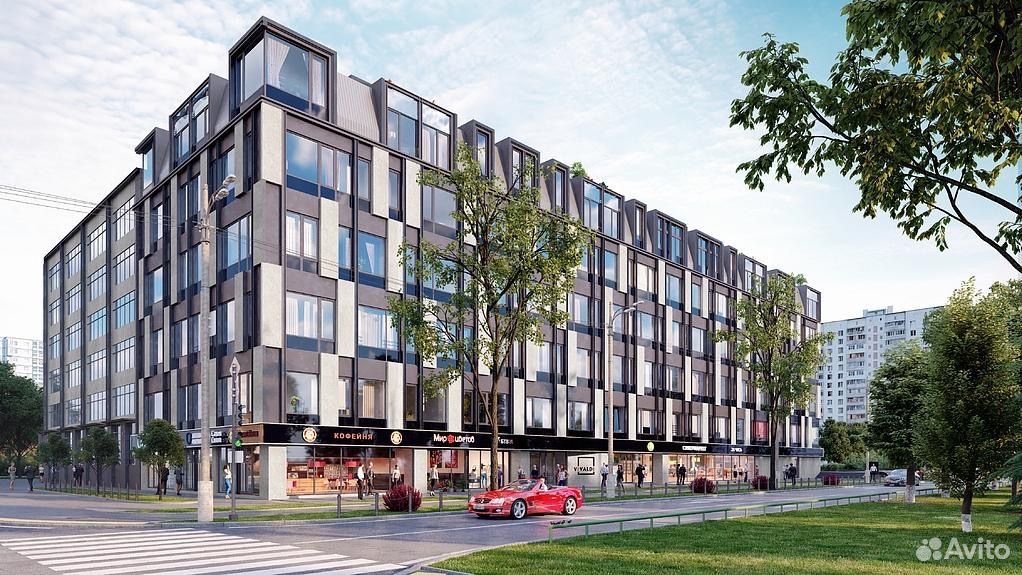 Квартира-студия, 46 м² — фото 1