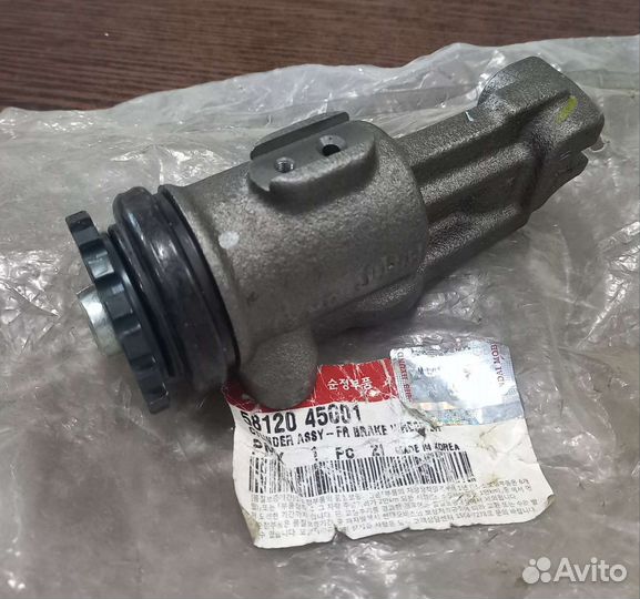 Цилиндр тормозной перед левый hyundai HD65/72/78