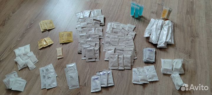 Одноразовые гели и шампуни для гостиниц