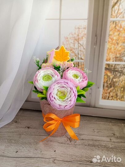 Цветы из мыла