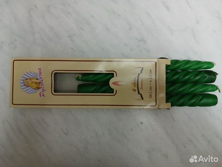 Свечи восковые