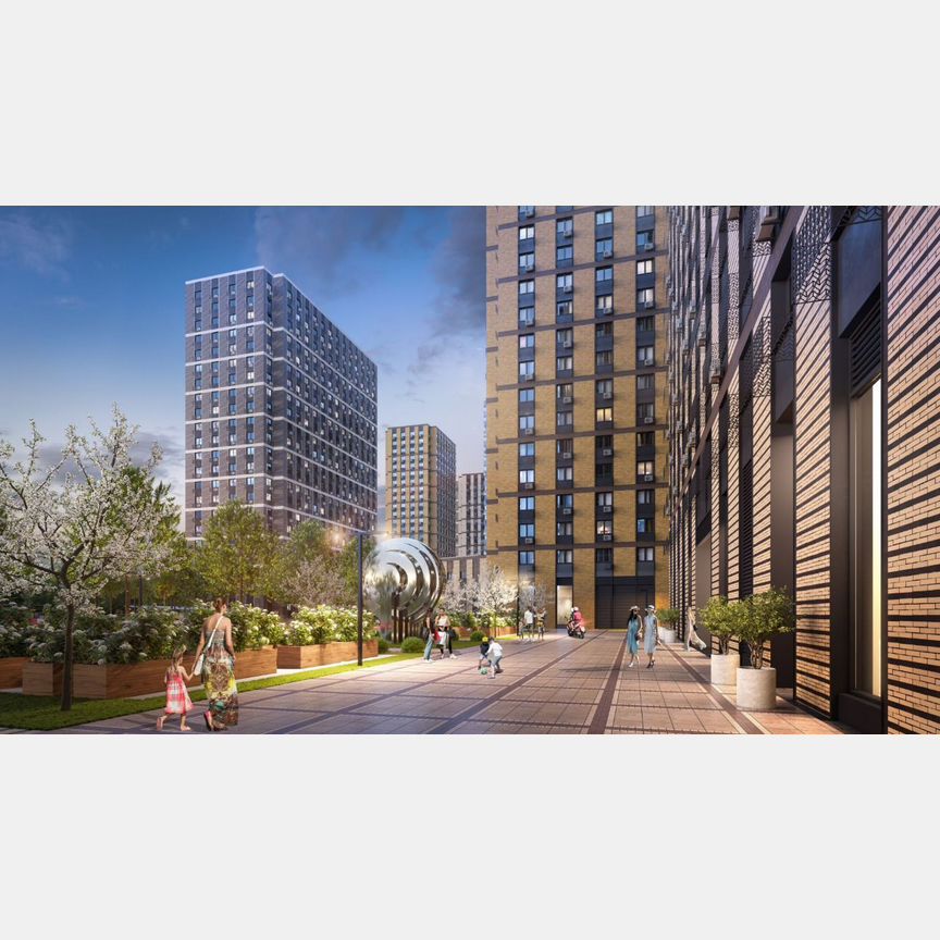 2-к. квартира, 73,8 м², 2/23 эт.