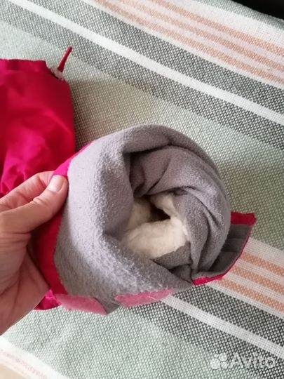 Пинетки для девочки теплые