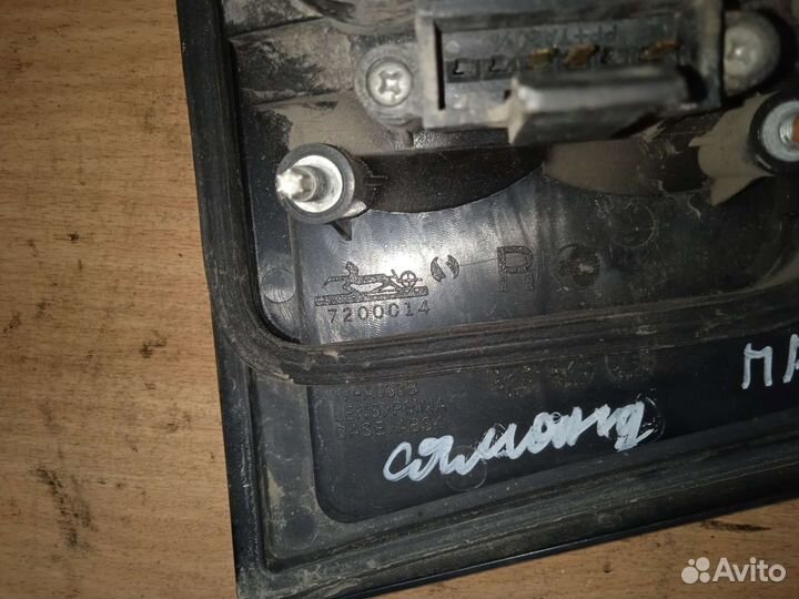 Фонарь правый задний iran khodro samand саманд