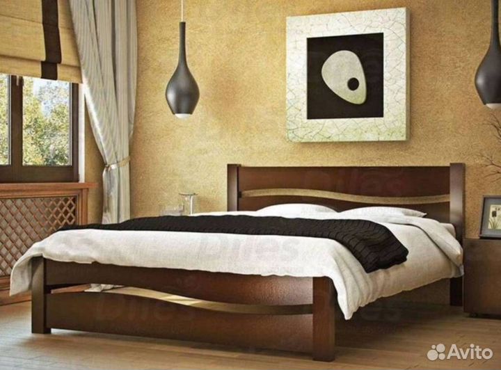 Мебель кровать из массива сосны