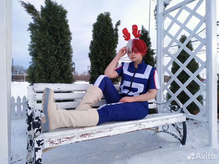 Косплей Тодороки Шото Геройская академия