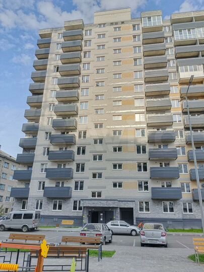 1-к. квартира, 38,3 м², 3/13 эт.