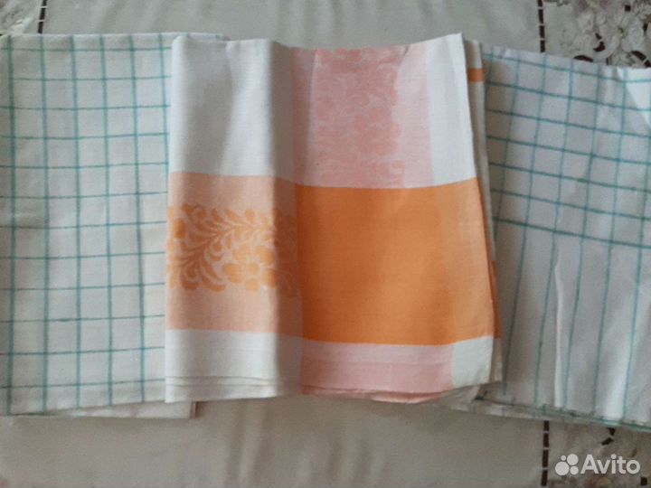 Скатерти из льна СССР