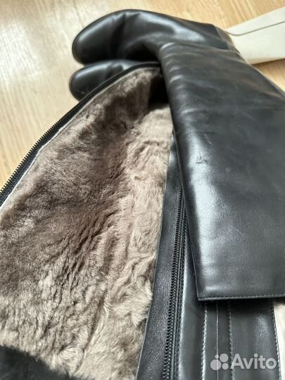 Сапоги женские зимние 37 размер кожа бу