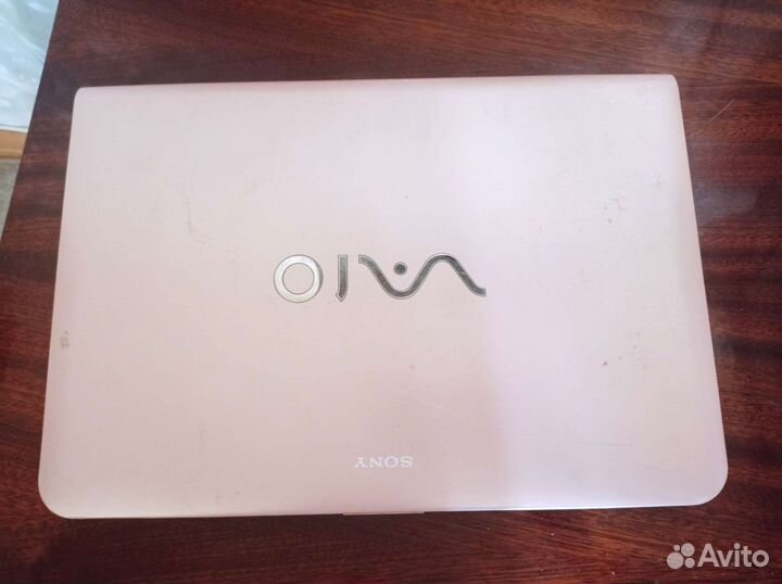 Sony vaio ноутбук вайо розовый