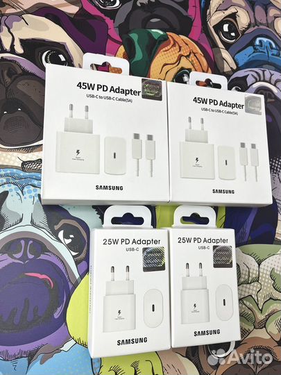 Зарядное устройство samsung 45w /25 w