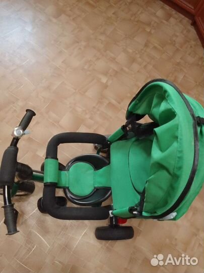 Велосипед коляска с ручкой