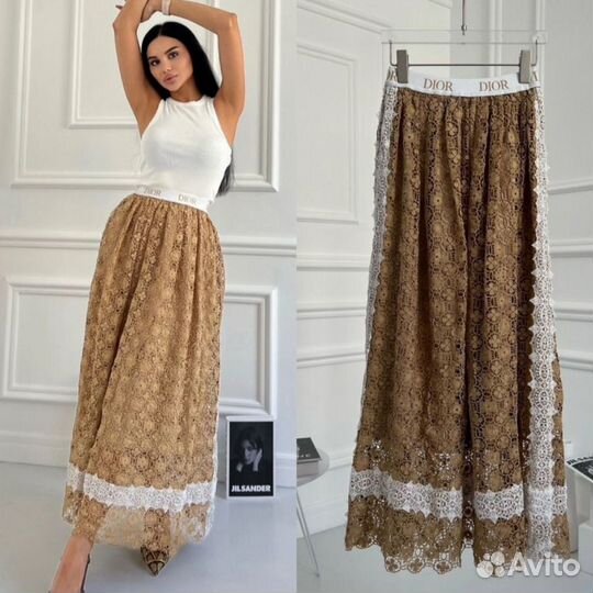Dior кружевные юбки 42/48