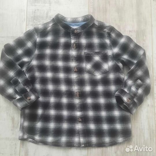 Рубашка для мальчика 86 92
