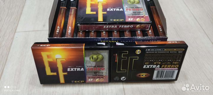 Аудиокассеты EF 60 ECP