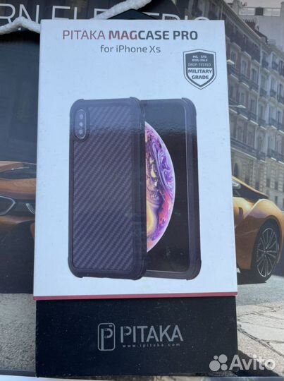 Чехол pitaka на iPhone xs