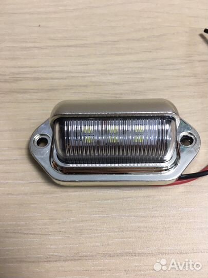 Светодиодный светильник номерного знака