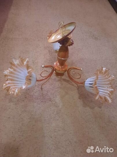 Люстра потолочная бу